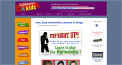 Desktop Screenshot of harmonica4kids.com